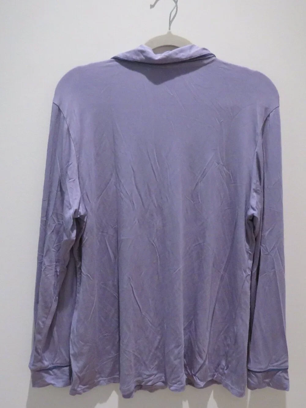 EBERJEY Gisele Long Sleeve Pajama Set in Delphinium Nightshadow Blue Lounge Soft